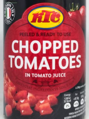 KTC Chopped Tomatoes 400g