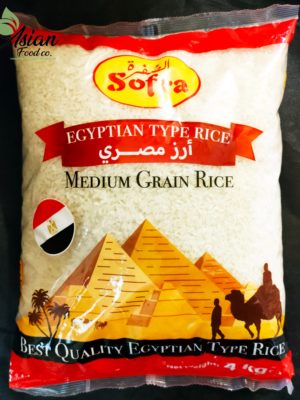 Sofra Egyptian Rice – Medium Grain Rice 4kg