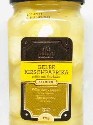 Natura Gelbe Kirschpaprika