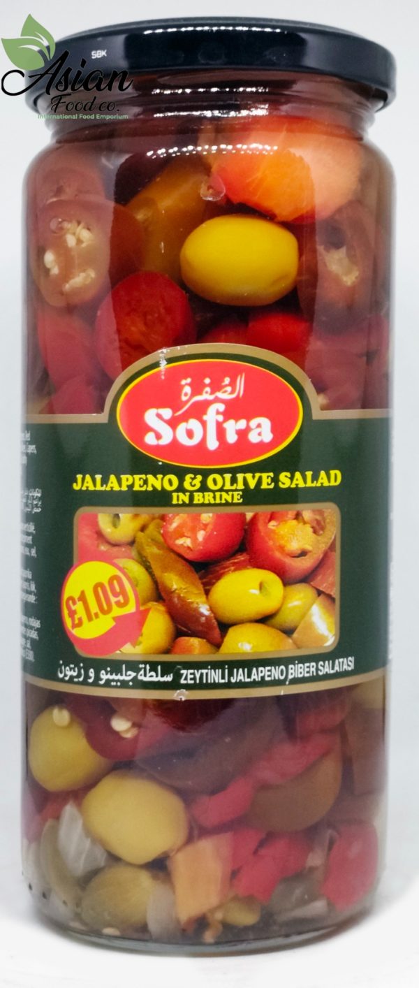 Sofra Jalapeno and Olive Salad