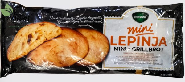 Mezza Mini Lepenja (Frozen Bosnian Bread) 240g