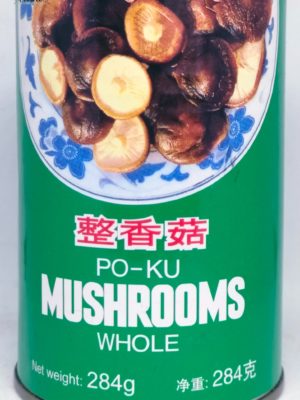 PO-KU Mushrooms Whole 284g