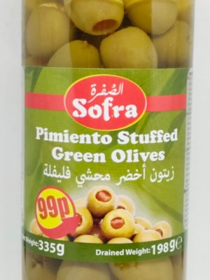 Sofra Pimiento Stuffed Green Olives