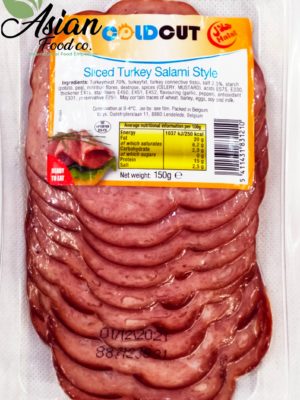 Coldcut Sliced Turkey Salami Style 150g