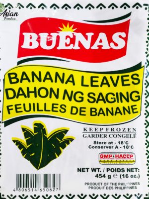 BUENAS Banana Leaves 454g