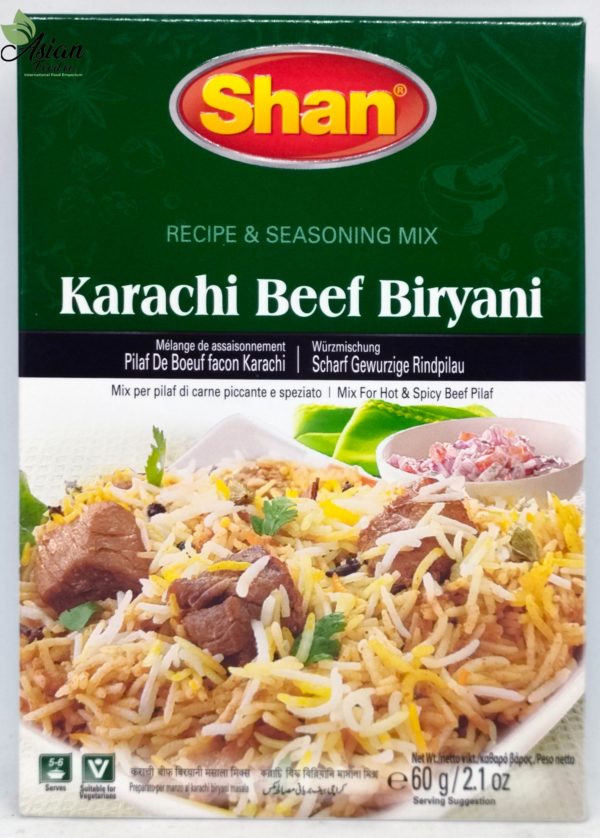 Shan Karachi Beef Biryani Mix  60g